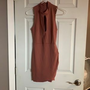 Size medium dress, pinkish brown